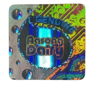 Étiquettes adhésives holographiques argentées Digititech Label P3 Effets de lentille Couleur argent Matériel holographique Papier adhésif de haute qualité - Product Image 1