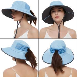 Deporte al aire libre para hombres Senderismo Proteger Cubo Sombrero verano parasol Secado rápido pescador sol pesca sombrero - Product Image 1