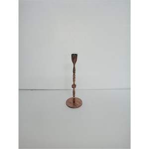 Candelabro Rústico Vintage de Metal de Cobre, Portavelas de Tres Cabezas, Estilo Nórdico, Soporte de Hierro Forjado para Velas, para Mesa de Comedor, Fiesta - Product Image 6