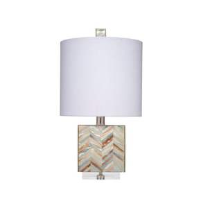 Lámpara de mesa con Incrustaciones de nácar de diseño de lujo para accesorios de decoración del hogar mayoristas de alta calidad de fábrica de Vietnam - Product Image 4