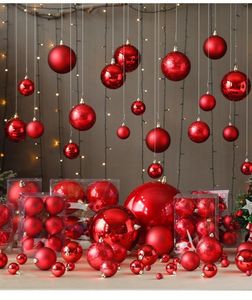 Adornos navideños redondos festivos/suministro a granel/listo para eventos festivos y decoración de árboles al por menor - Product Image 5