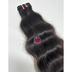 Extensions de cheveux humains brésiliens à ondulation lâche, couleur naturelle, douces, épaisses, double trame, cheveux Remy, fournisseur en gros d'usine - Product Image 2