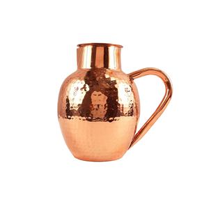 เหยือกทองแดงบริสุทธิ์แบบมีสไตล์,เหยือกรูปแอปเปิ้ลสำหรับเครื่องครัวบ้านโรงแรมร้านอาหารขวดน้ำอุปกรณ์สำหรับดื่มงานแต่งงานโต๊ะ - Product Image 1