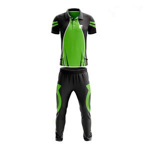 Uniforme de Cricket con logotipo personalizado hecho en fábrica cómodo y el mejor precio bajo con servicios OEM - Product Image 1