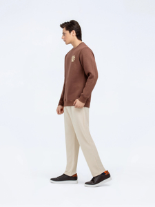 EcoSmart Fleece, jersey de mezcla de algodón, Sudadera de cuello redondo para hombre, productos personalizados de alta calidad - Product Image 5