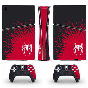 Skin de Spiderman para PS5 Slim Digital, Compatible con Consolas de Videojuegos Android, Enchufe Estadounidense, Tipo de Batería - Product Image 6
