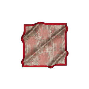 Écharpe longue en satin de soie imprimée, design numérique personnalisé pour le printemps et l'automne - Product Image 1