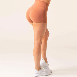 Ensembles de yoga en deux pièces avec logo personnalisé vêtements de fitness côtelés en gros ensembles de yoga pour filles ensembles de yoga sans couture vêtements de fitness SI-YS-027 - Product Image 3