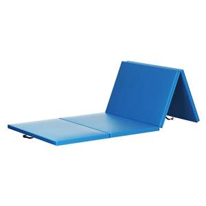 BalanceFrom Tappetino Pieghevole Blu per Ginnastica con Trave di Equilibrio Sezionale, Attrezzatura e Accessorio per Fitness - Product Image 5