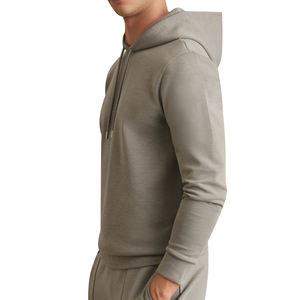 Vente en gros d'échantillons gratuits vierges sweats à capuche biologiques de haute qualité pour hommes pull en coton unisexe sweat à capuche sweat à capuche uni pour hommes - Product Image 4