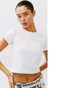 Transpirable 2024 venta al por mayor impresión personalizada/Logotipo Camiseta de algodón de gran tamaño mujeres moda nuevas camisetas casual camiseta y pantalones cortos conjunto - Product Image 2