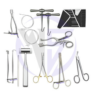 Juego de instrumentos ortopédicos veterinarios de acero inoxidable, kit de cirugía ortopédica básica para animales y mascotas, 13 Uds. - Product Image 4