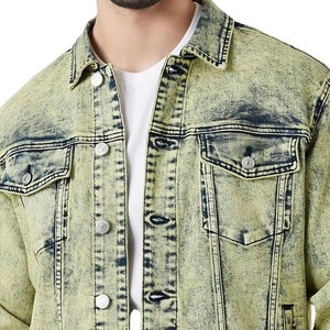 เสื้อแจ็คเก็ตยีนส์กันลม แห้งเร็ว ระบายอากาศดี เป็นมิตรกับสิ่งแวดล้อม ปกนุ่ม ซักแบบสโตนวอช ให้ความอบอุ่น สไตล์ลำลอง ใส่ได้ทั้งชายและหญิง เหมาะสำหรับอากาศหนาว - Product Image 2