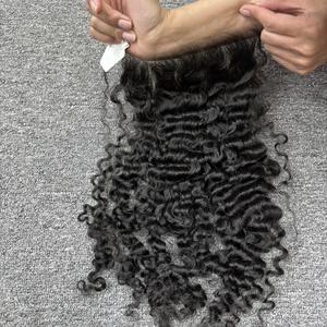 Venta al por mayor 2024 Paquete de trama rizada birmana 100% cabello crudo vietnamita peinados de tendencia superior de un donante Dropship disponible - Product Image 3