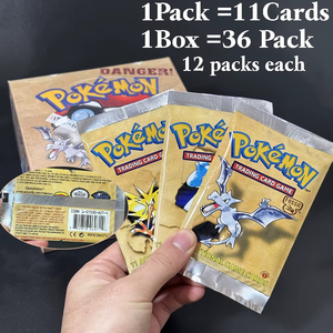 Boîte de boosters Pokémon Base Set-Jungle-Fossil TCG 1ère Édition, Boîte de boosters MTG TCG, Porte-cartes de jeu Pokémon, Top Loaders - Product Image 4