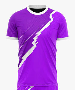 Kit de fútbol de sublimación completa personalizado para hombres y mujeres, camiseta de fútbol cómoda de tela ligera suave, 100% poliéster - Product Image 4