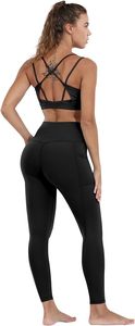 New Design <b>Leggings</b> <b>with</b> Pockets for Women, <b>High</b> <b>Waisted</b> <b>Tummy</b> <b>Control</b> Workout Yoga Pants - Product Image 3