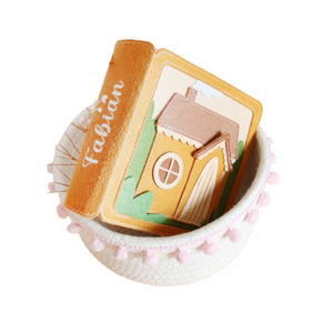 Jouet éducatif Montessori activité livre de feutre occupé enfants maison de poupée tranquille bébé cadeau apprentissage 'ma maison' couleur personnalisée - Product Image 1