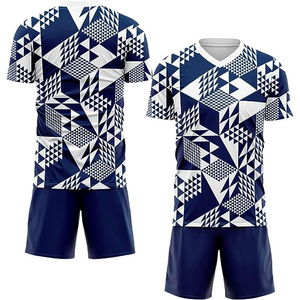 Vente en gros de maillot de football à manches courtes à prix réduit personnalisé vêtements de sport respirants maillot d'uniforme de football d'équipe pour hommes - Product Image 2