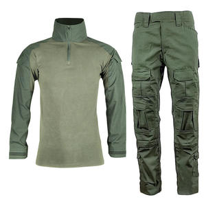 Men's Long Sleeve <b>Camouflage</b> Tactical Uniform Plus Size Breathable Lightweight Training Clothing for Winter Comfortable Set - Product Image 4