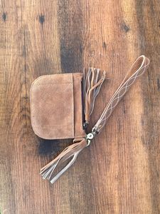 2024 New Design Vintage <b>Boot</b> Stitch Suede Leather <b>Zipper</b> Coin Purse Large Capacity Full Grain Genuine Cow Leather Coin Wallets - Product Image 5