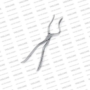 ROWE disimpaction Forceps ซ้าย230มม. Rowe disimpaction Forceps ขวา230มม. สแตนเลสเยอรมันเครื่องมือศัลยกรรมพลาสติก vaslcare - Product Image 2