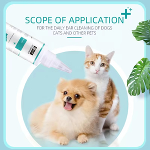 Productos para el Cuidado de Mascotas Personalizados de Fábrica, <span class=keywords><strong>Gotas</strong></span> para Oídos de 60 ml, Limpiador de Oídos de Gran Volumen, Tratamiento para Oídos de <span class=keywords><strong>Perros</strong></span> y Gatos - Product Image 5