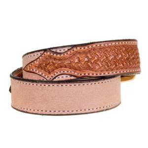 Ceinture robuste pleine fleur occidentale pour hommes de qualité supérieure unisexe mode décontractée conceptions de perles personnalisées luxe prêt à être expédié peau de vache unisexe - Product Image 2
