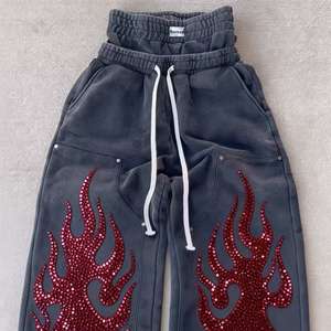 Pantalones Deportivos con Lavado Ácido al por Mayor, Pantalones Deportivos de Alta Calidad para Hombre con Bolsillos, Pantalones Deportivos con Logotipo Personalizado para Hombre - Product Image 6