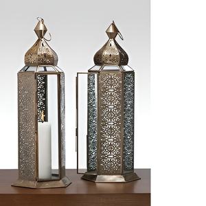 Nouveau design lanterne marocaine décorative pour la maison en gros concepteur décoratif fait à la main Unique métal coloré verre décoration 2024 - Product Image 6