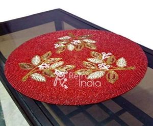 Napperons de Table en perles économiques pour fournisseur et fabrication de table en vrac par réfractex inde fabriqués en inde pour la meilleure qualité et faible - Product Image 4