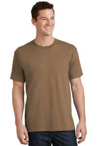 Bella Canvas Camiseta de cuello redondo con dobladillo recto de algodón de liberación rápida para hombre - Product Image 5