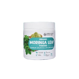 Daun <span class=keywords><strong>Moringa</strong></span> organik Premium 100G 180G membantu dengan pengurangan stres, kekebalan, pertumbuhan otot dan memberikan dorongan energi - Product Image 1