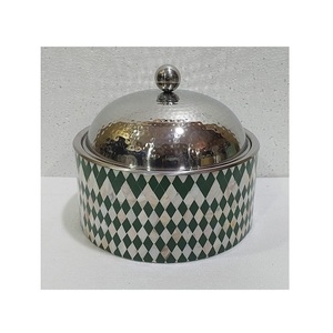 Pot chaud de forme ronde de buffet de nourriture de conception antique - Product Image 6