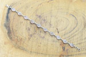 Handmade Silver Boho Style <b>Bracelet</b> Jewelry 925 Sterling Silver <b>Rose</b> <b>Quartz</b> Gemstone Trending <b>Bracelet</b> Jewelry For Women Gift - Product Image 2