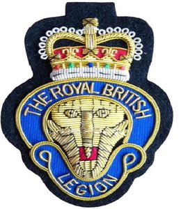 Badges brodés à la main de taille personnalisée de haute qualité broderie de fil de lingot tissu à la mode et feutre dentelle Logo décoration uniformes - Product Image 1