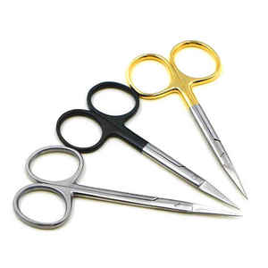 Ciseaux à cuticules à pointe incurvée, ciseaux à ongles professionnels, ciseaux à cuticules incurvés pour manucure par SurgiRight instruments - Product Image 1