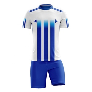 Conjunto de Entrenamiento de Fútbol Personalizado con Nombre, Camiseta de Fútbol Transpirable de Secado Rápido de Poliéster, Uniforme de Club de Fútbol Sublimado con Color Personalizado - Product Image 3