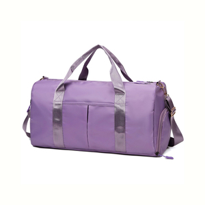 Bolsas de lona de viaje para gimnasio deportivo con logotipo personalizado al por mayor, piel auténtica de gran capacidad para hombres y mujeres, sublimación de entrenamiento - Product Image 5