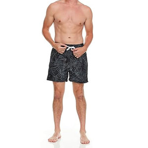 Shorts de bain pour hommes de qualité supérieure, 100 % coton, couleur unie, décontractés, taille mi-haute, coupe ample, design personnalisé, séchage rapide, respirants - Product Image 6