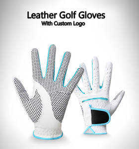 Fabrication de gants de golf en cuir véritable Cabretta de qualité supérieure pour femme homme avec design durable personnalisé et couleurs en peau de mouton - Product Image 2