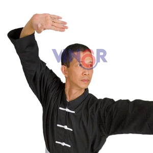 เครื่องแบบกังฟูแบบระบายอากาศแห้งเร็วโลโก้ที่กำหนดเองสำหรับผู้ชายขนาดใหญ่พิเศษลายพื้นทำในปากีสถาน - Product Image 4