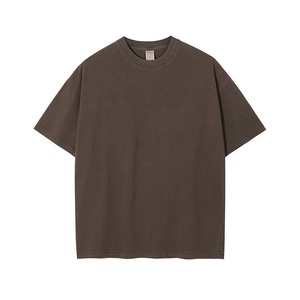 High Quality Tshirt Custom logo Plain Vintage Oversized <b>t</b> <b>Shirt</b> 100% Cotton <b>Heavyweight</b> Washed <b>t</b> <b>Shirt</b> Supplier <b>T</b>-<b>shirt</b> for <b>men</b> - Product Image 5