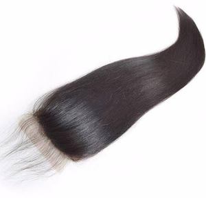 100% extensions de cheveux humains brésiliens et indiens 5x5 HD fermeture de dentelle transparente pour fermeture de dentelle suisse pour la qualité HD - Product Image 1