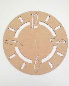 HORLOGE MURALE EN BOIS PERSONNALISÉE À LA MAIN POUR LA DÉCORATION À LA MAISON ÉLÉGANTE Corps EN Bambou MODERNE avec Rosh Naturel pour les Occasions de Mariage - Product Image 4
