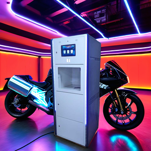 Excelente estado, nuevo modelo comercial de la UE, máquina expendedora H, combustible eléctrico, niebla atomizada, equipo de limpieza de casco - Product Image 5