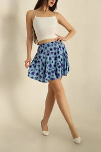 As Per Customer Women's <b>Skirts</b> Quick Dry Breathable Printed <b>Skirt</b> With Inner Shorts Casual Style Running Pleated Tennis <b>Skirts</b> - Product Image 2