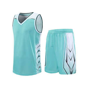 Uniforme de práctica de baloncesto de diseño personalizado OEM ropa de baloncesto juvenil transpirable técnica impresa para uso en verano Haus Industries - Product Image 1
