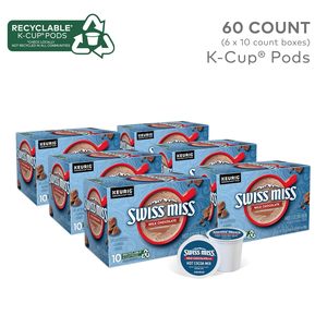 Swiss Miss Chocolate con Leche, Cápsulas Individuales K-Cup para Keurig, 60 Unidades - Product Image 6