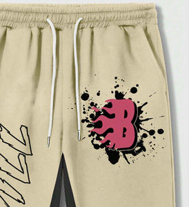 Pantalon de survêtement imprimé DTG DTF pour hommes pantalon de jogging Streetwear avec logo personnalisé en molleton de coton épais fabricant OEM - Product Image 3